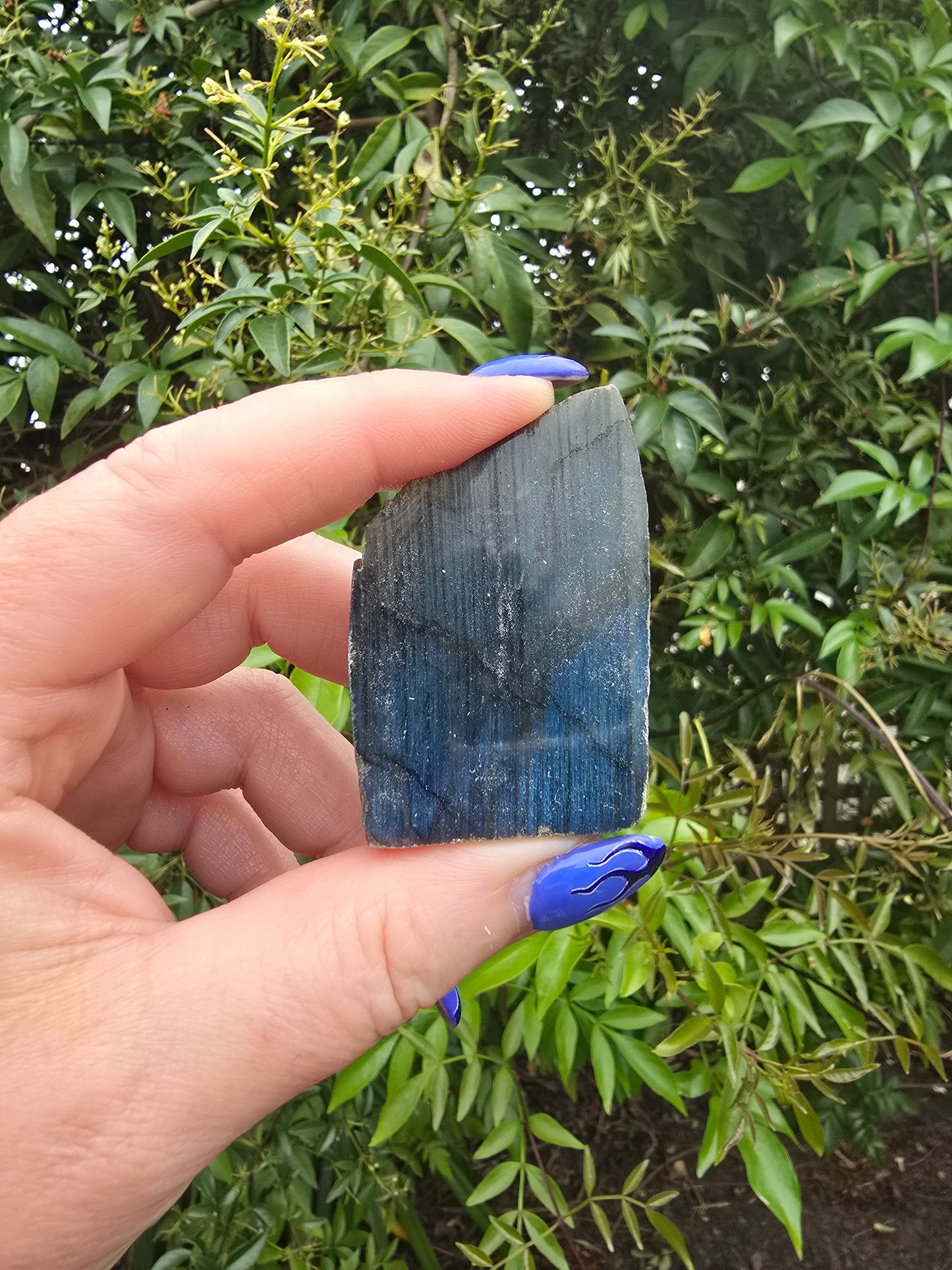 Labradorite Semi Polished Piece H