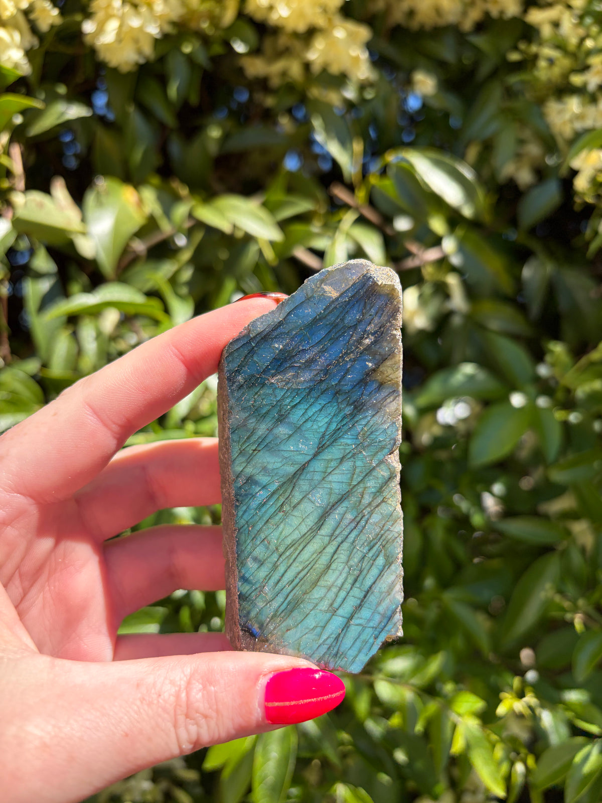 Labradorite Semi Polished Piece D