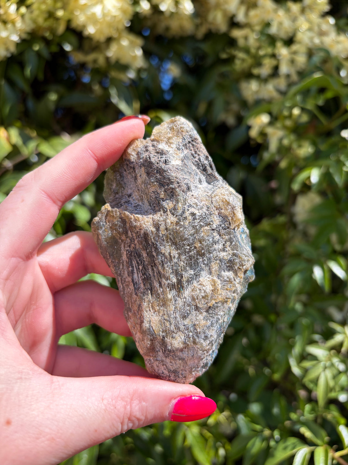 Labradorite Semi Polished Piece E