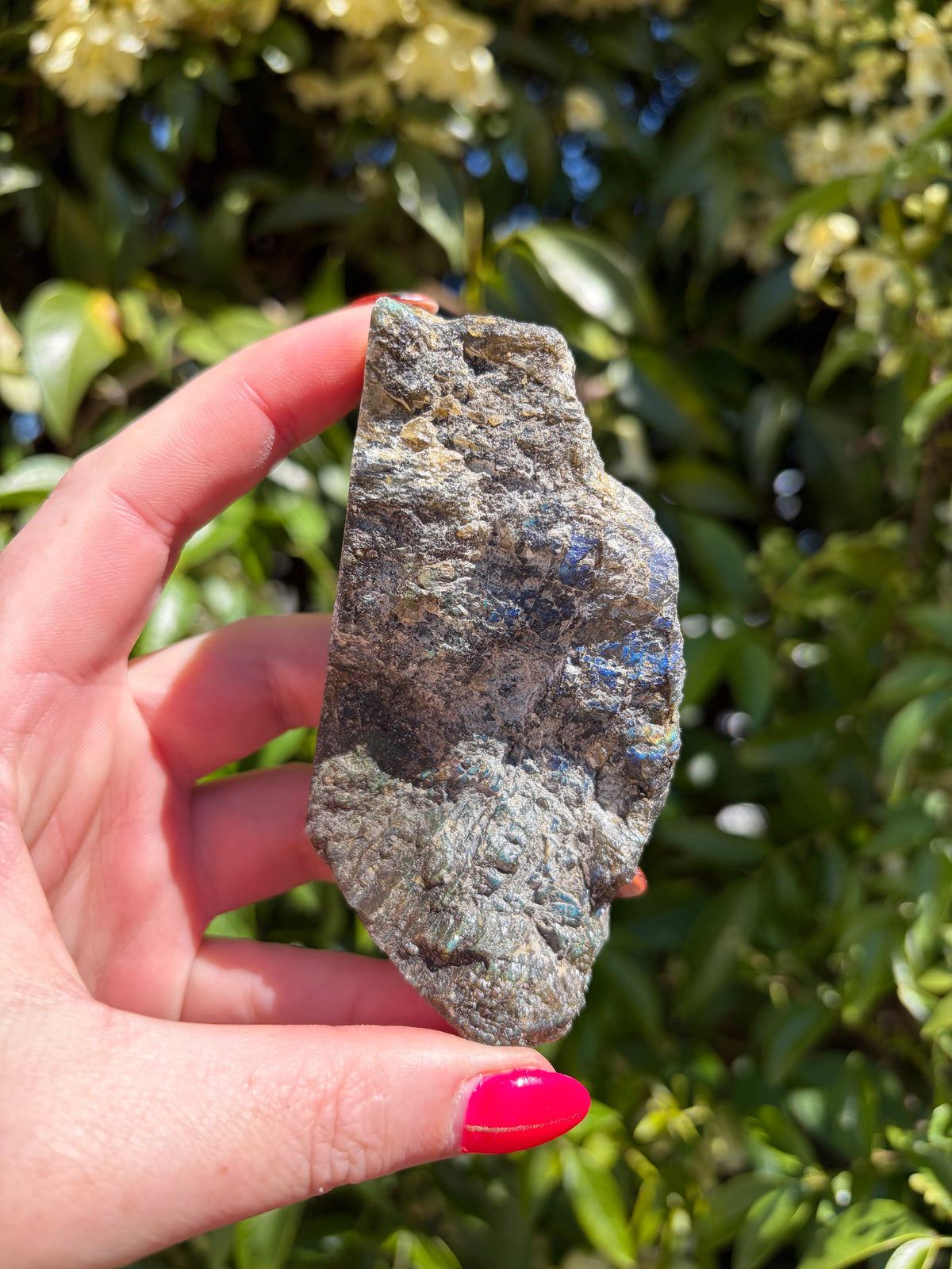 Labradorite Semi Polished Piece F