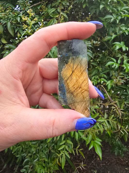 Labradorite Semi Polished Piece J