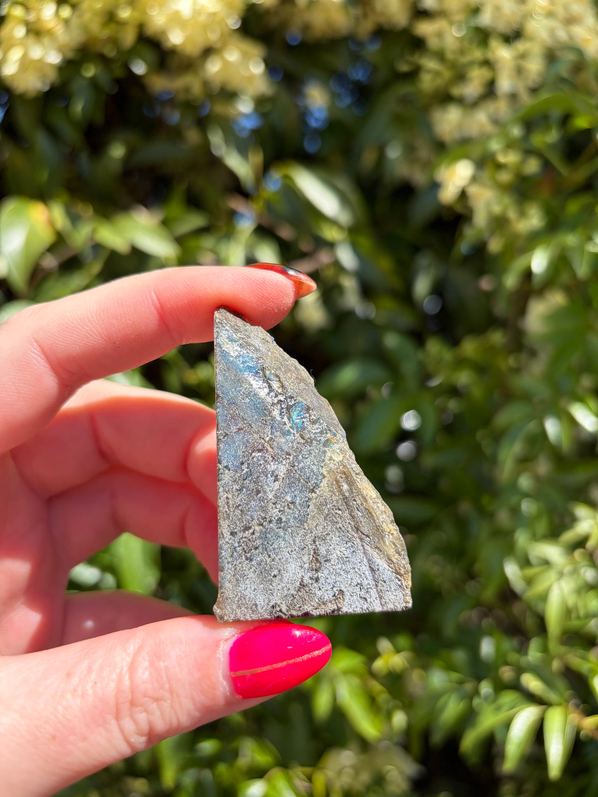 Labradorite Semi Polished Piece K