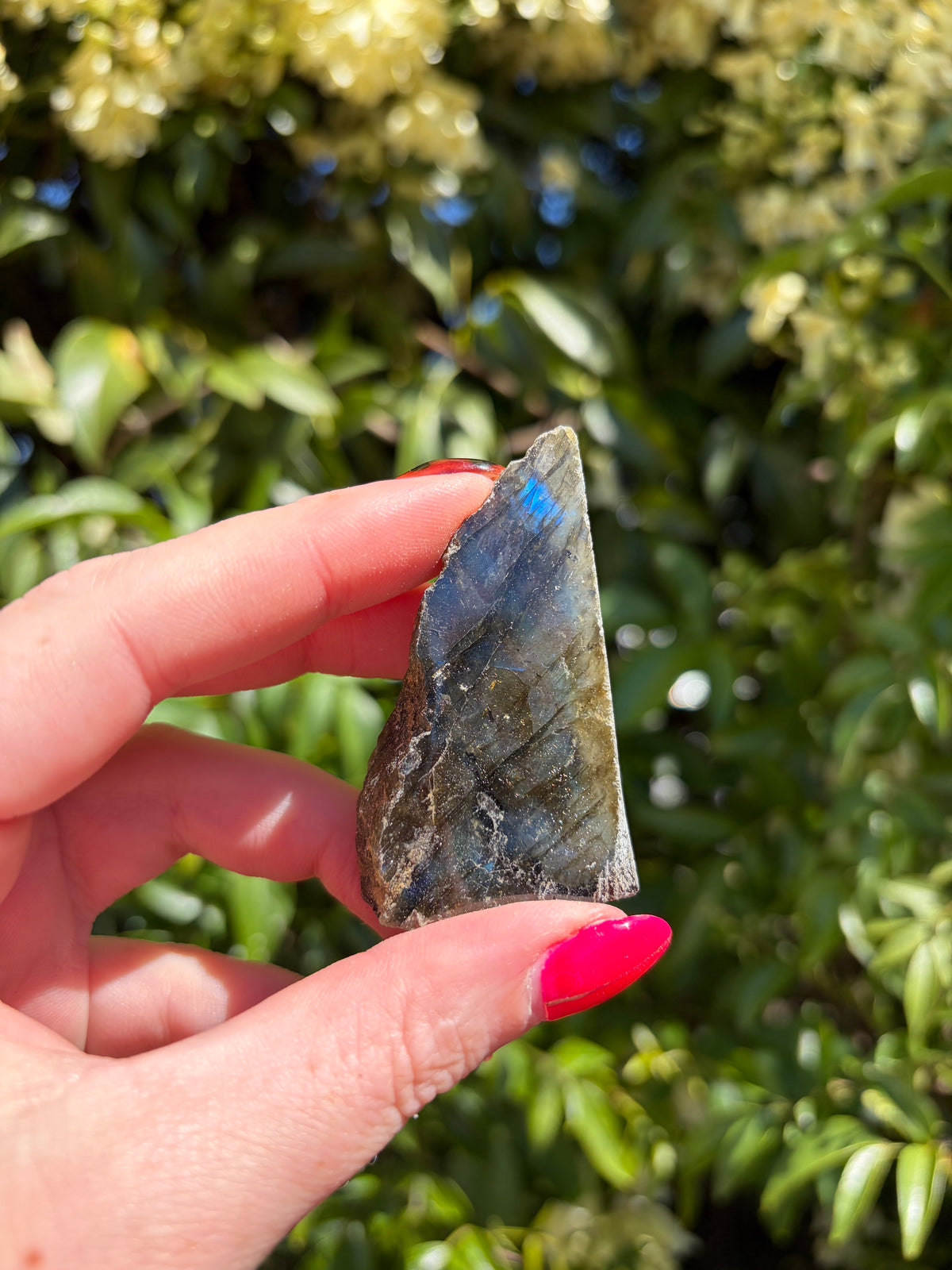 Labradorite Semi Polished Piece K