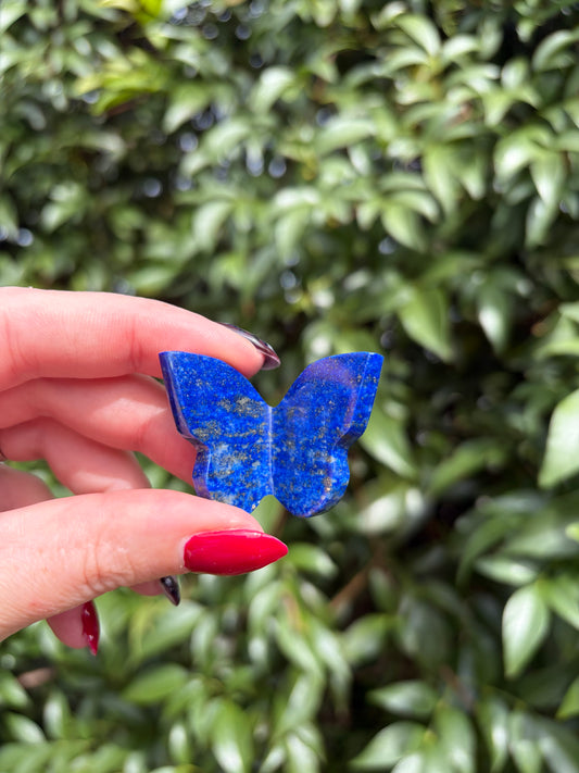 Lapis Lazuli 3D Medium Butterfly B