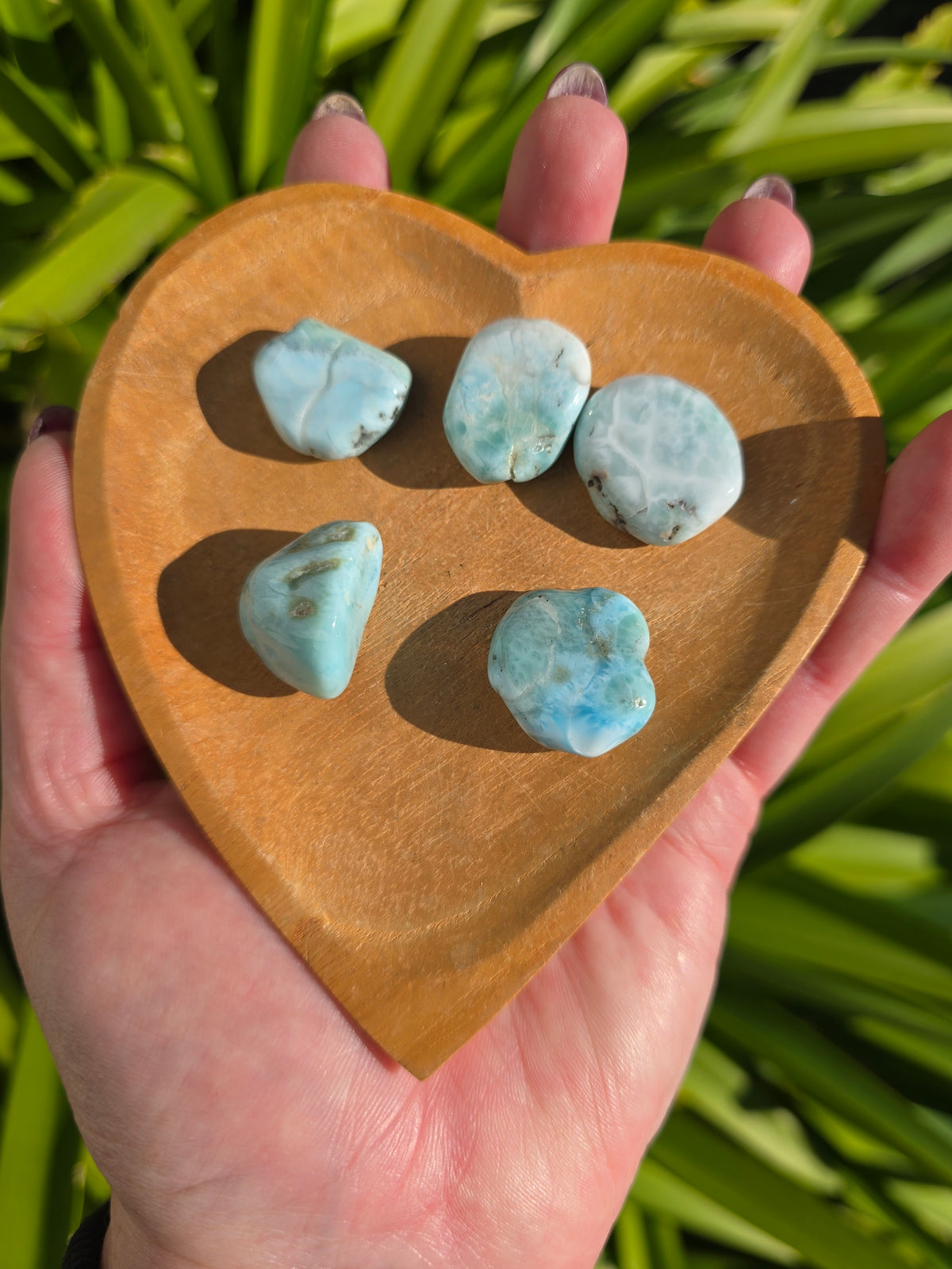 Larimar Tumbled Stone