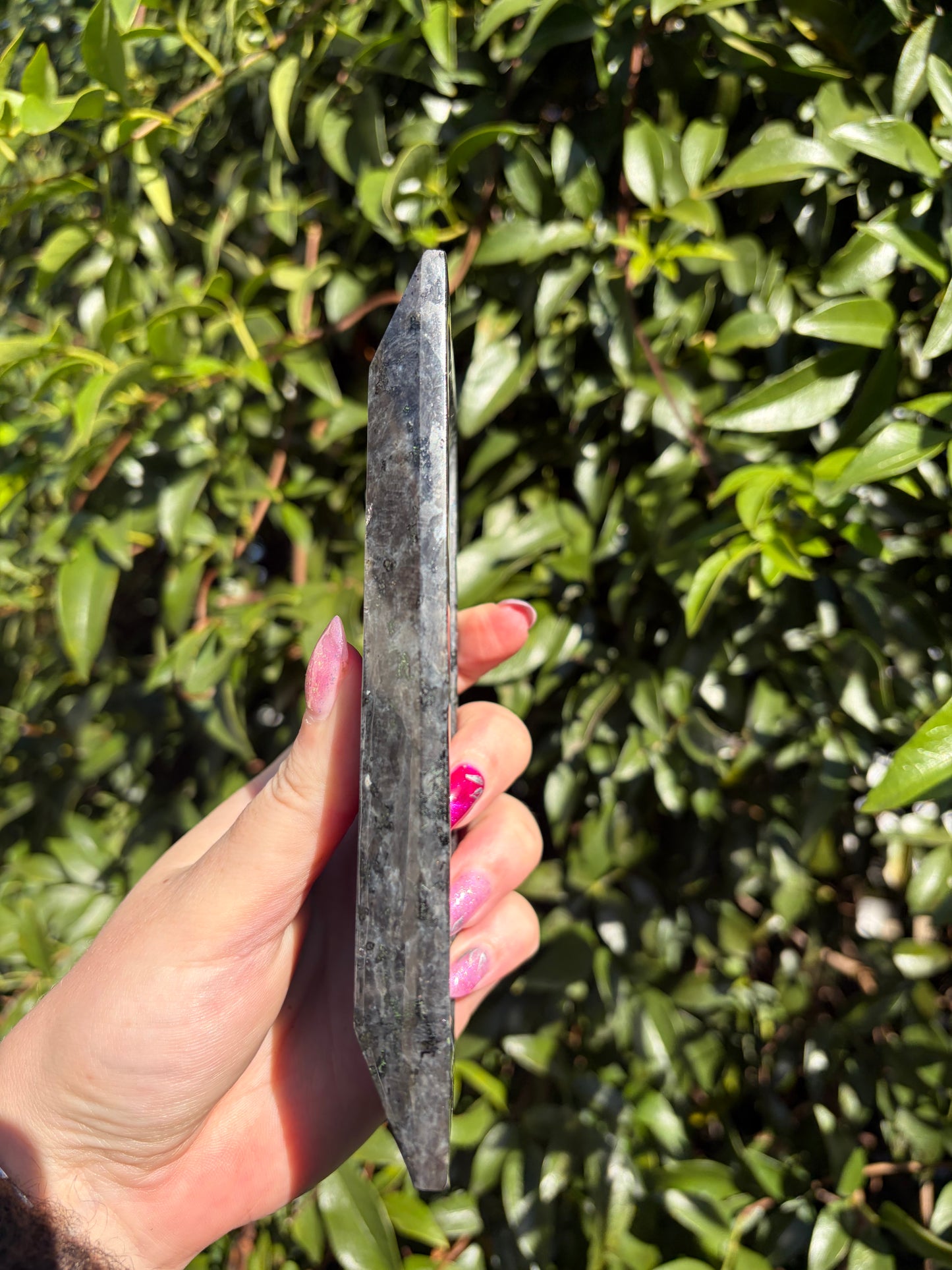 Larvikite Rectangle Tray B