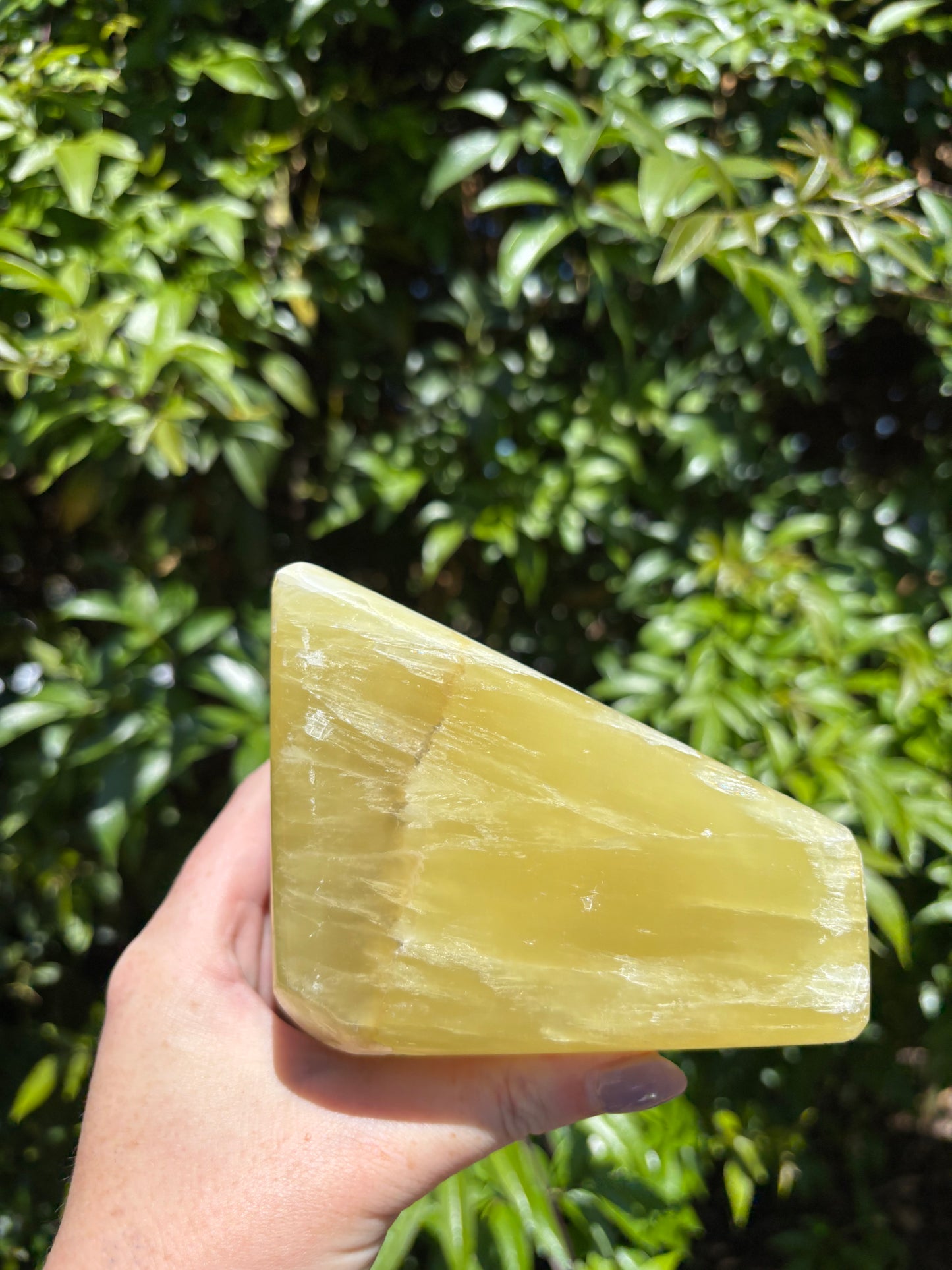 Lemon Calcite Free Form Piece A