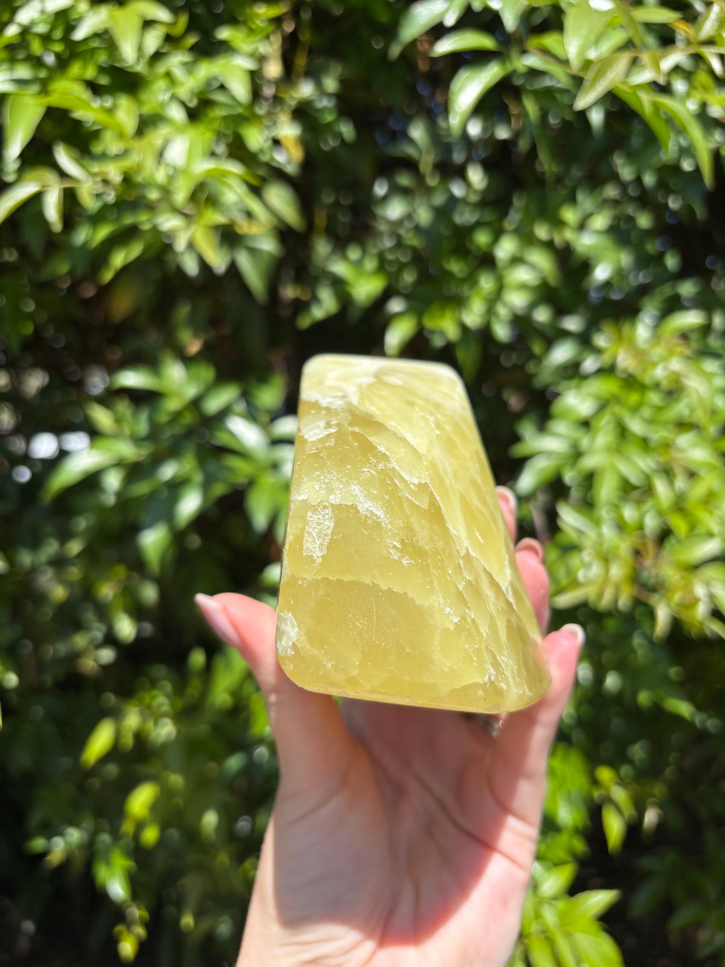Lemon Calcite Free Form Piece A