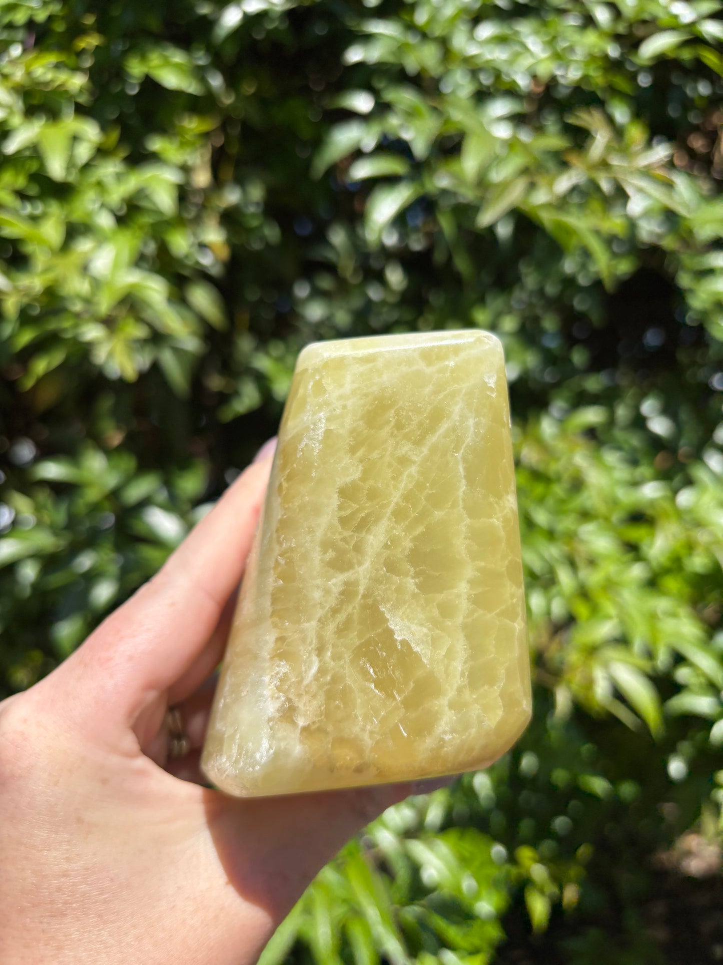Lemon Calcite Free Form Piece A