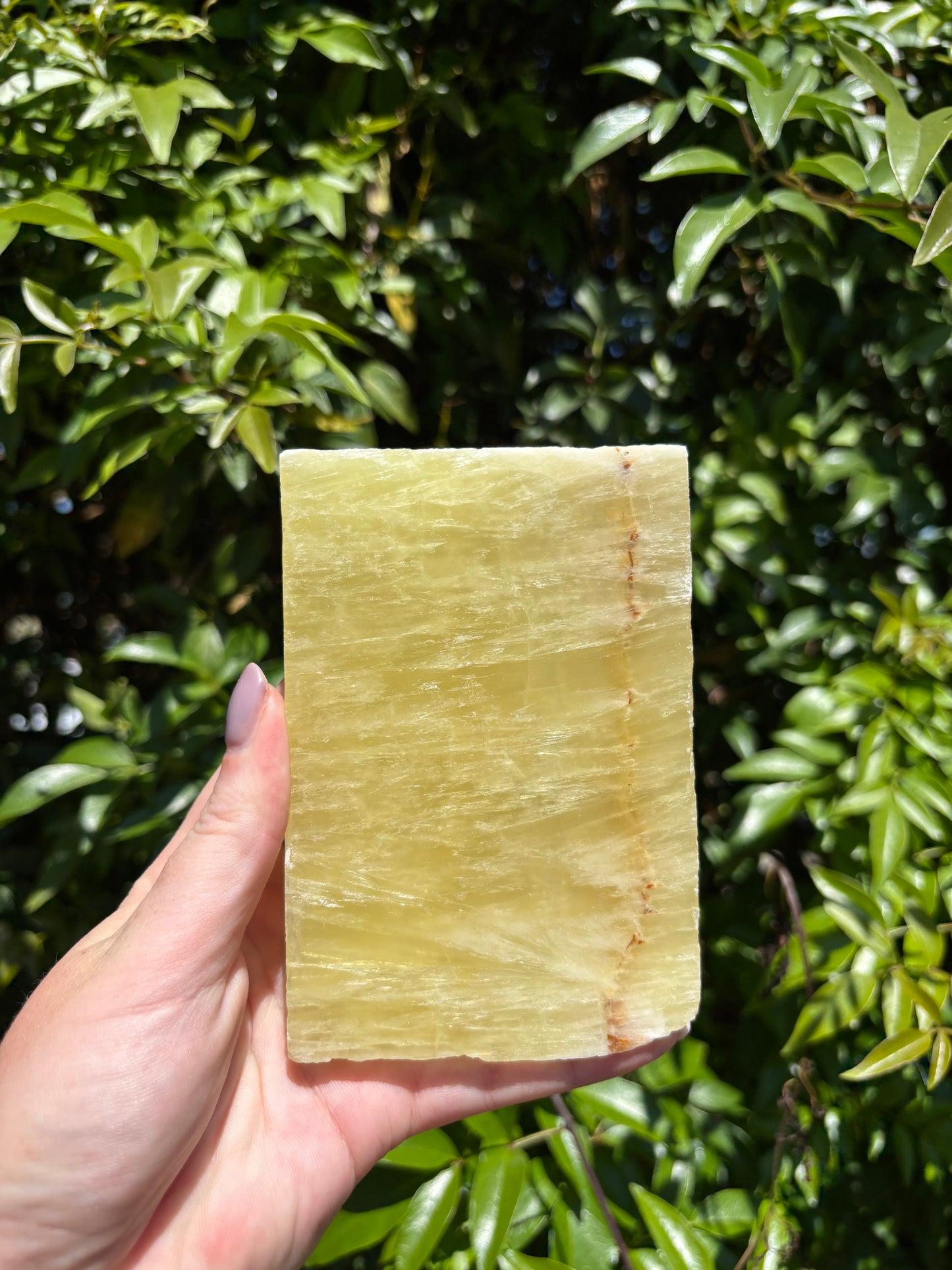 Lemon Calcite Slab Piece A