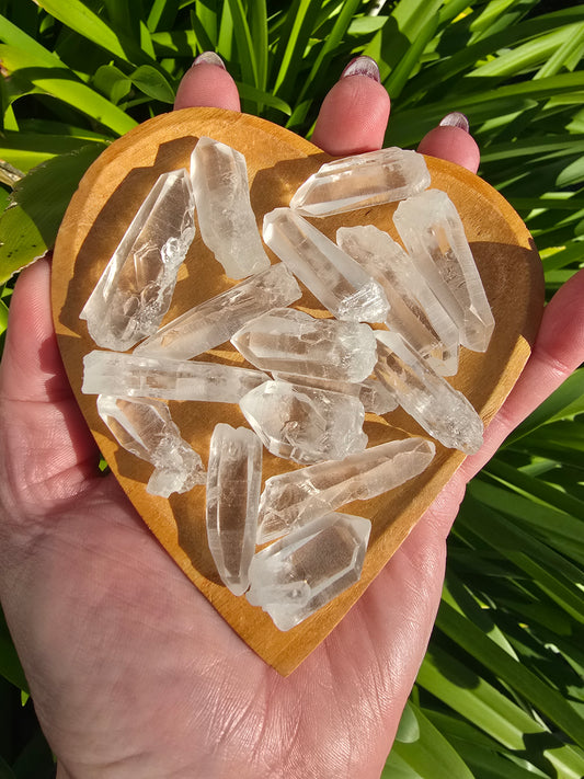 Lemurian Quartz Rough Point Small