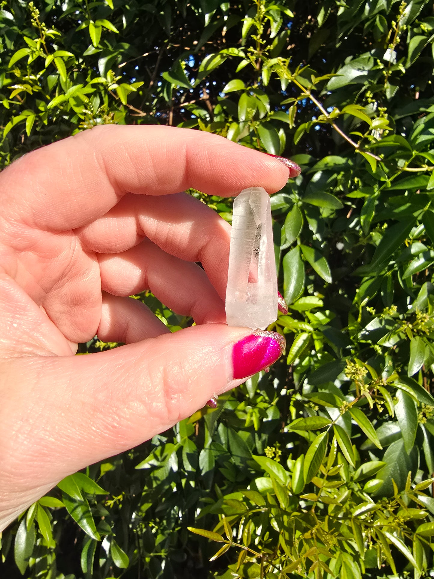 Lemurian Quartz Rough Point Small
