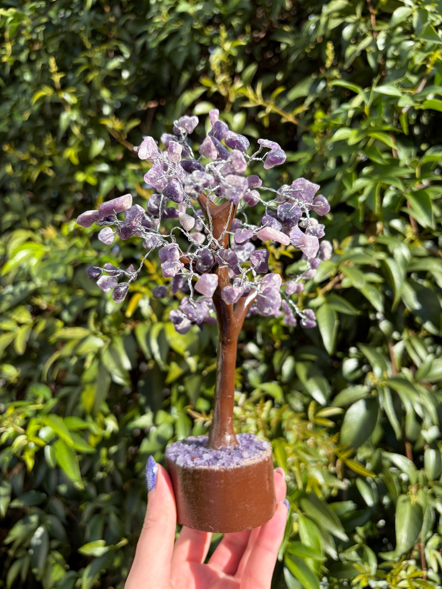 Lepidolite Crystal Tree Medium