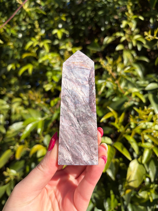Lepidolite Point B