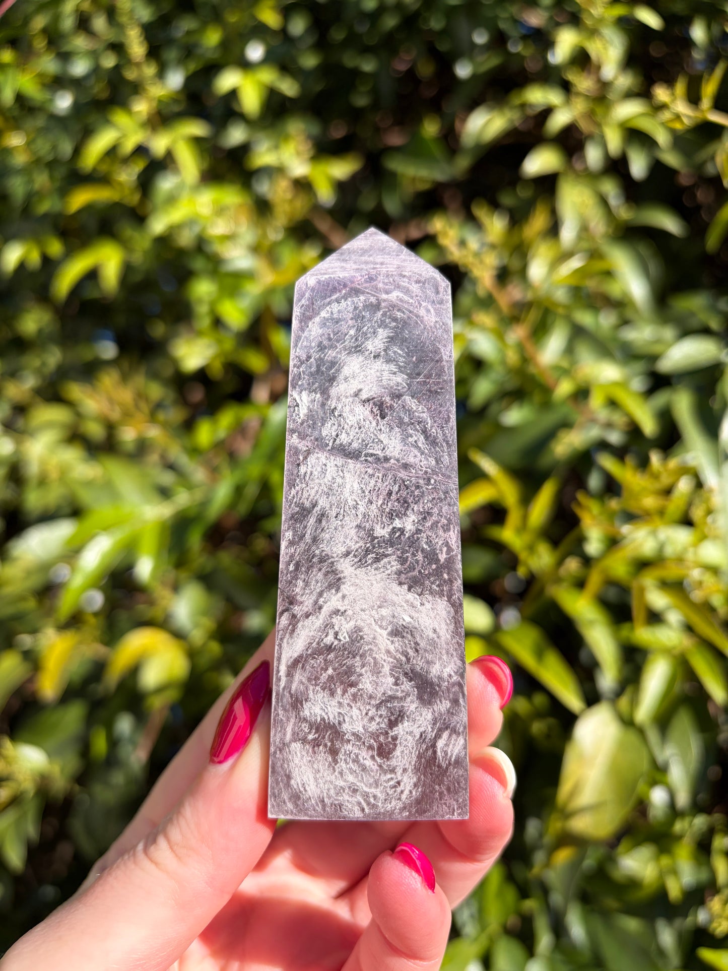 Lepidolite Point C