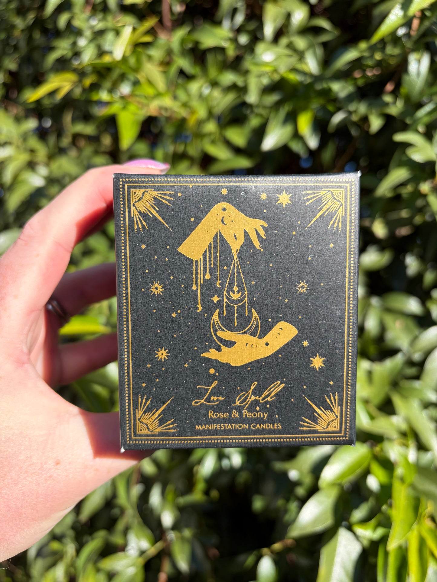 Love Spell Rose & Peony | Manifestation Candle
