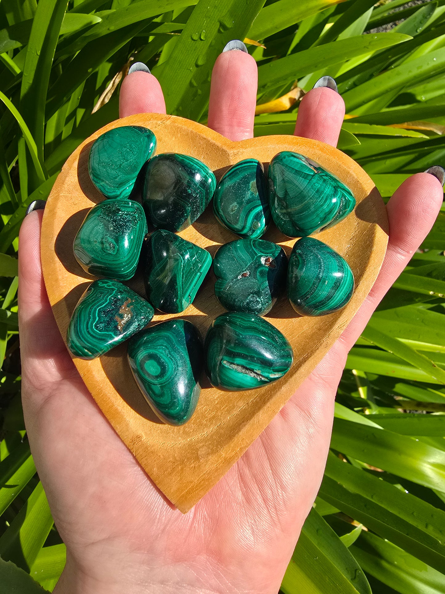 Malachite Tumbled Stone