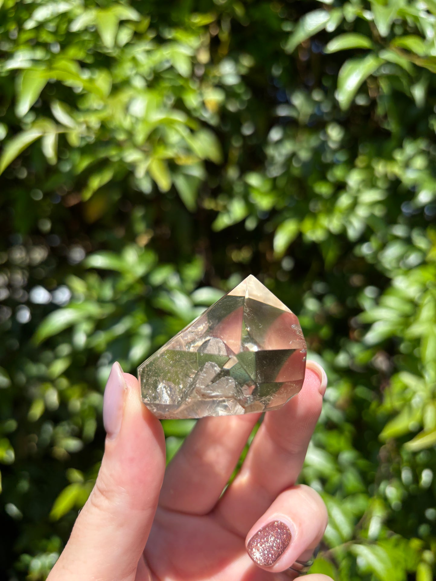 Manifestation Quartz Polished Point B