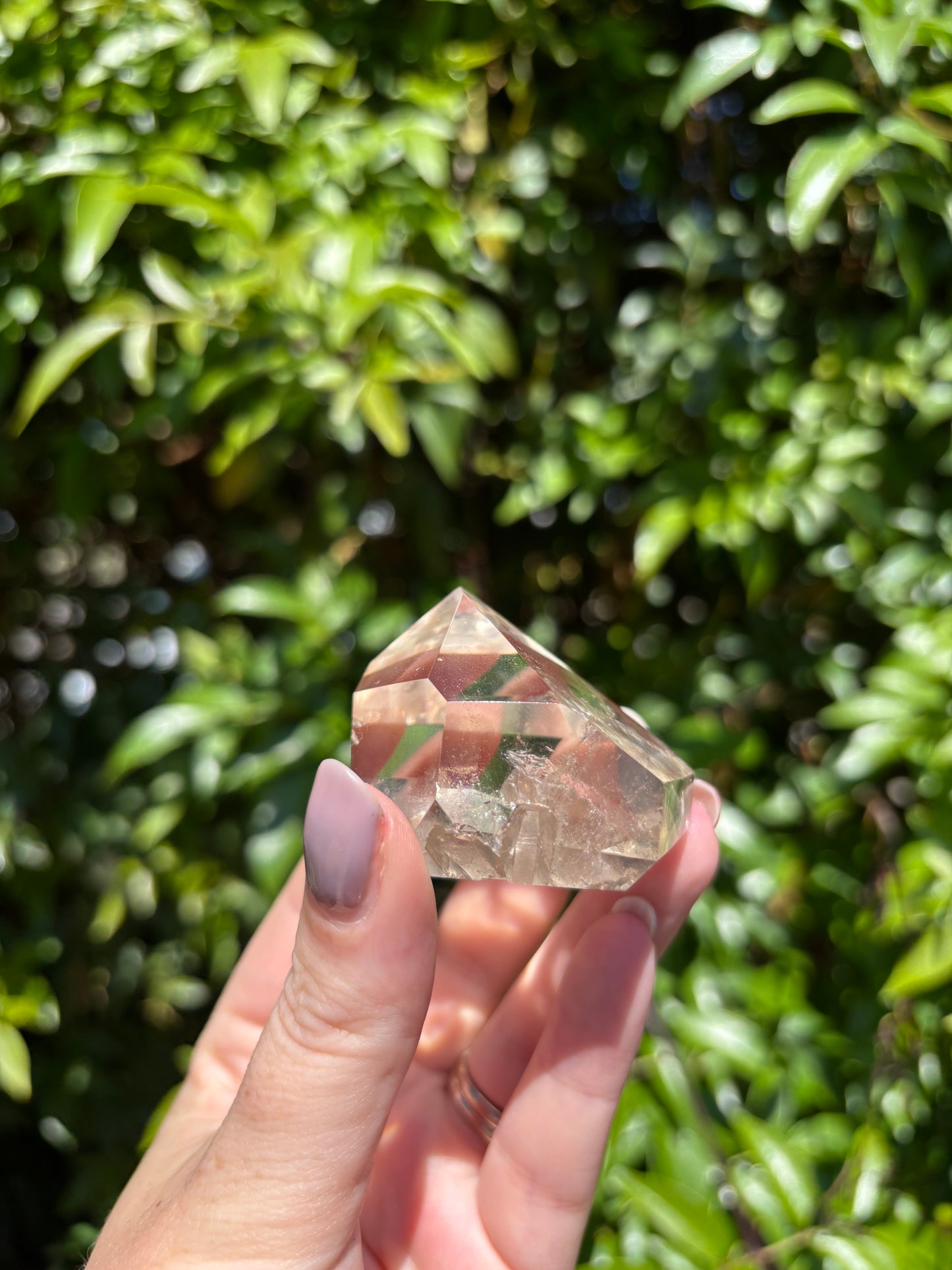 Manifestation Quartz Polished Point B