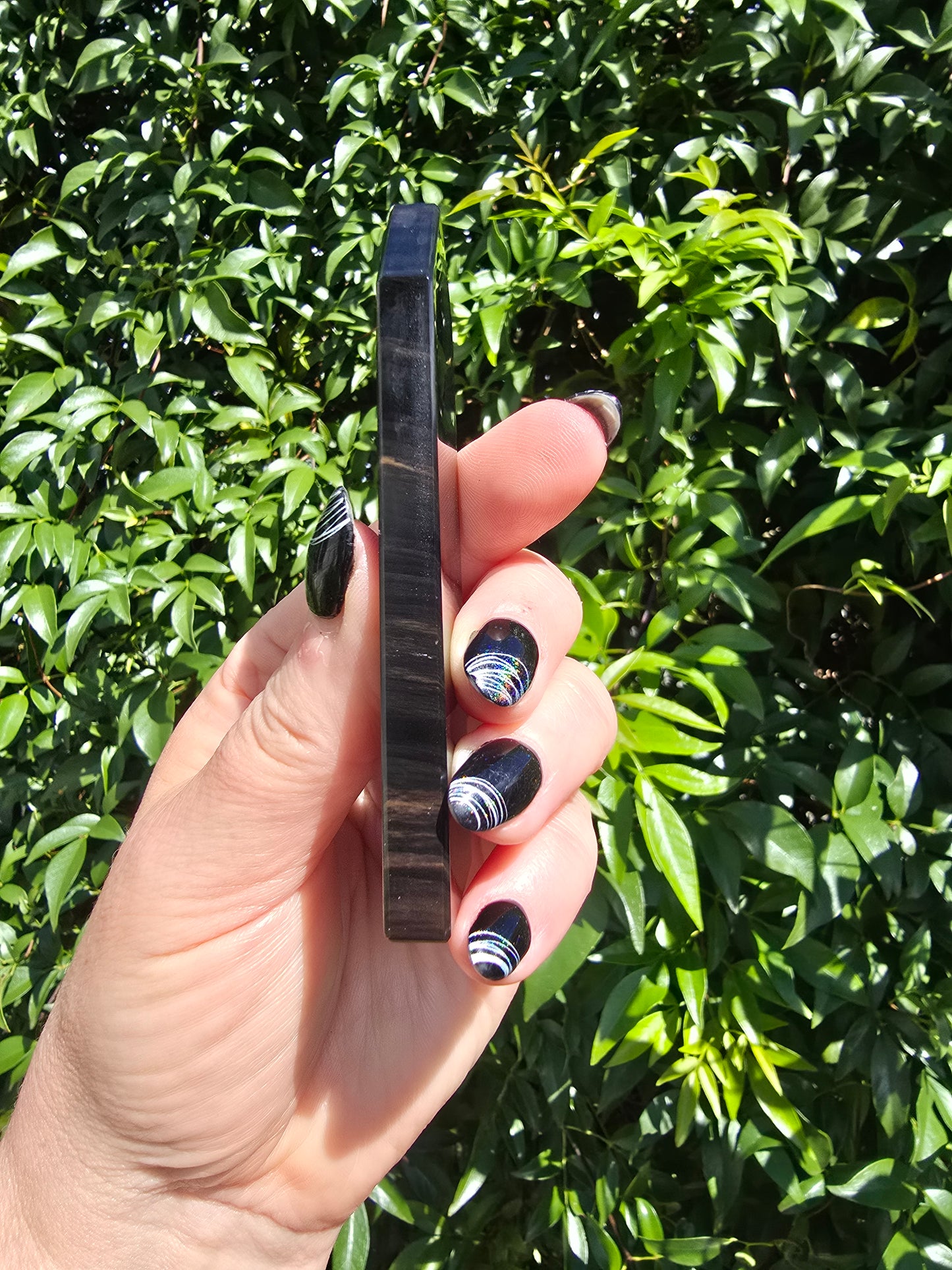 Midnight Lace Obsidian Point