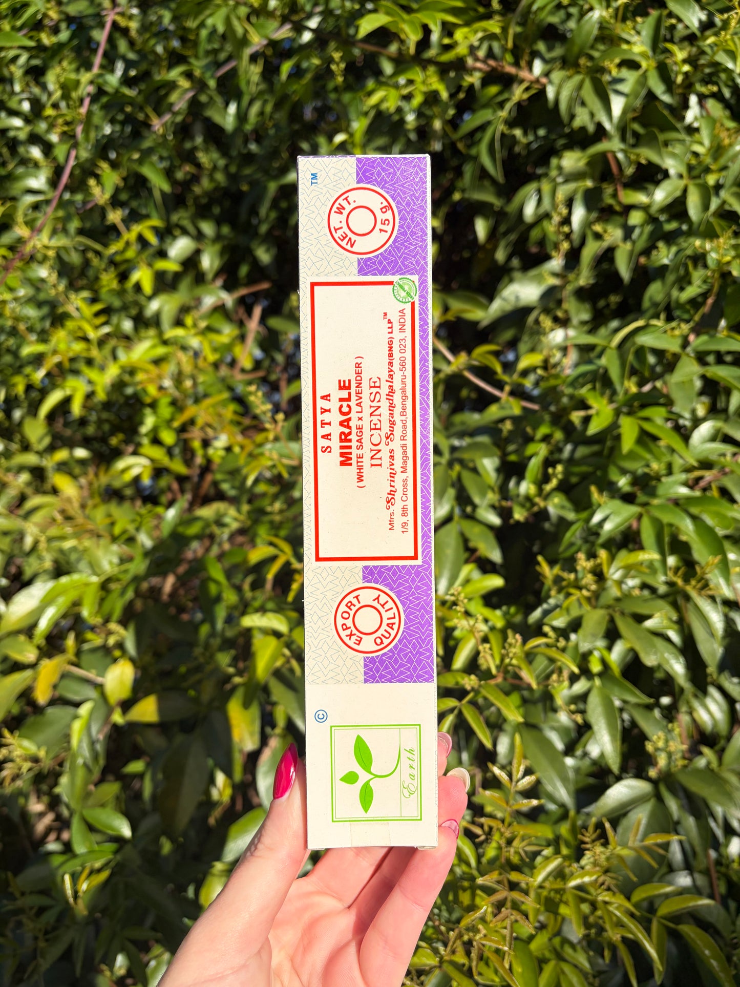 Miracle | White Sage & Lavender Incense Sticks