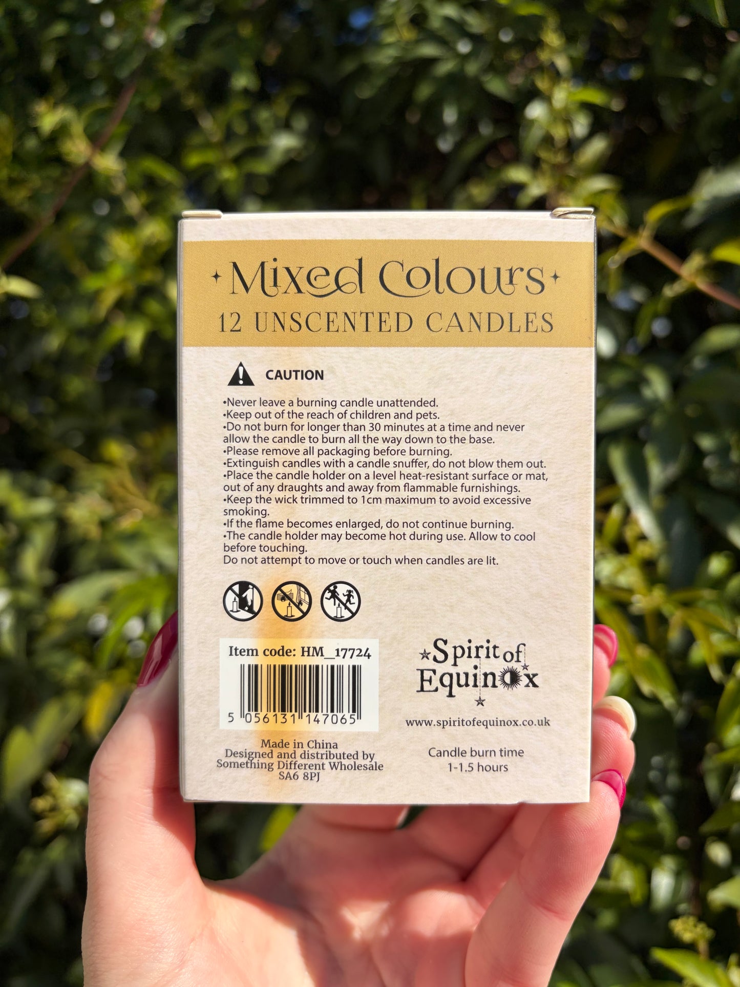 Mixed Colours Spell Candles x12