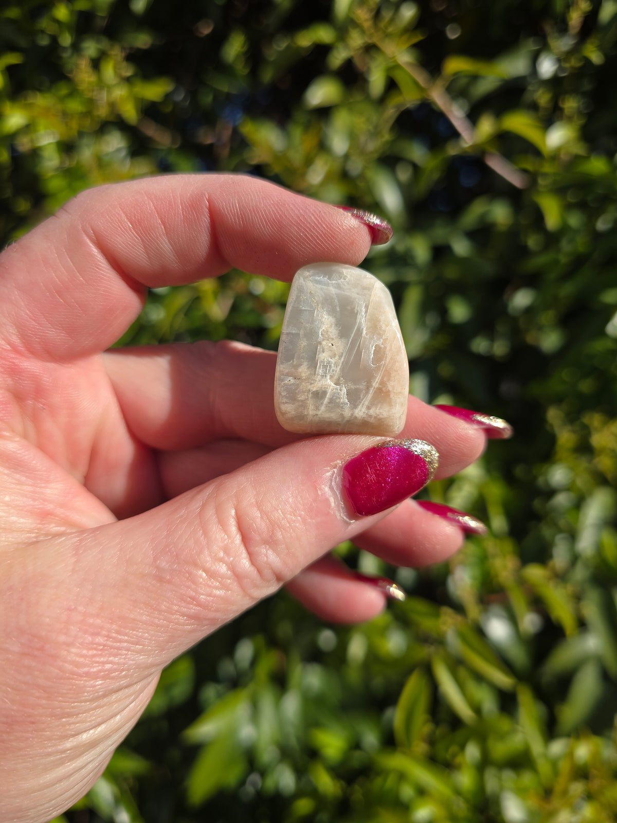Mixed Moonstone Tumbled Stone