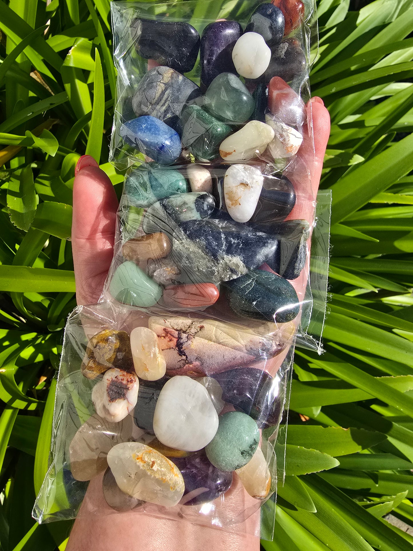 Mixed Tumbled Stone SECONDS Bag