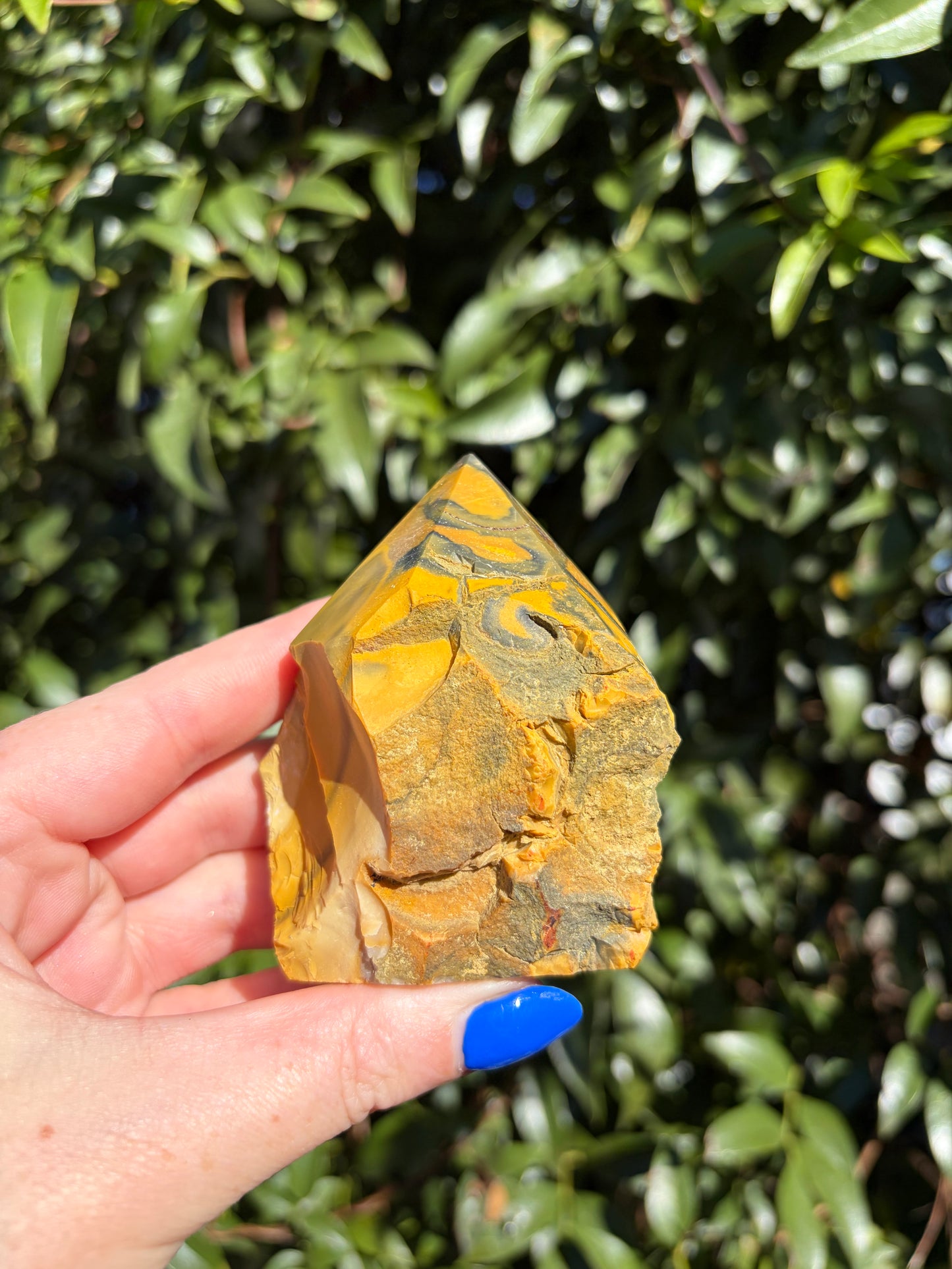 Mookaite Jasper Semi Polished Point B