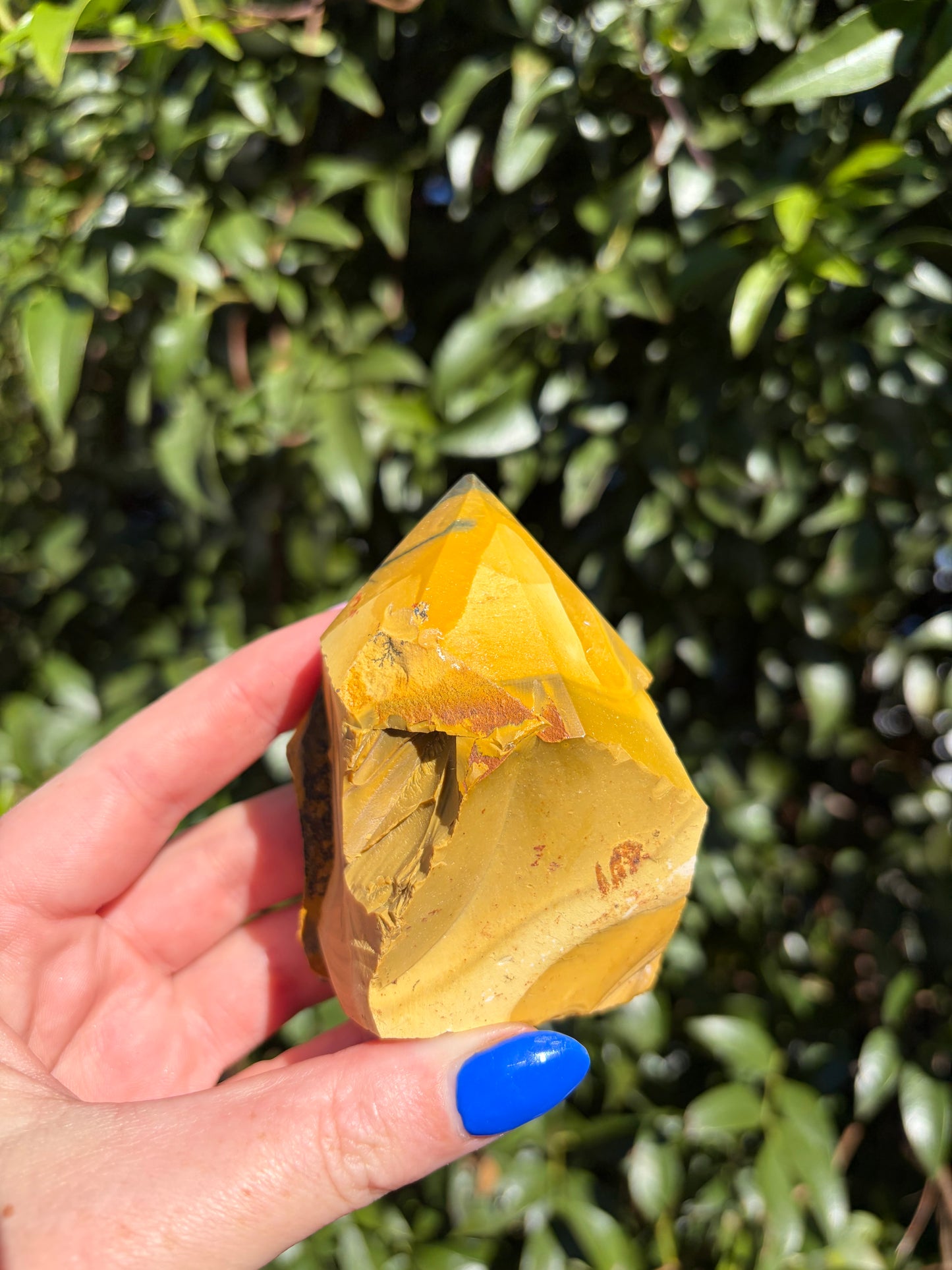 Mookaite Jasper Semi Polished Point B