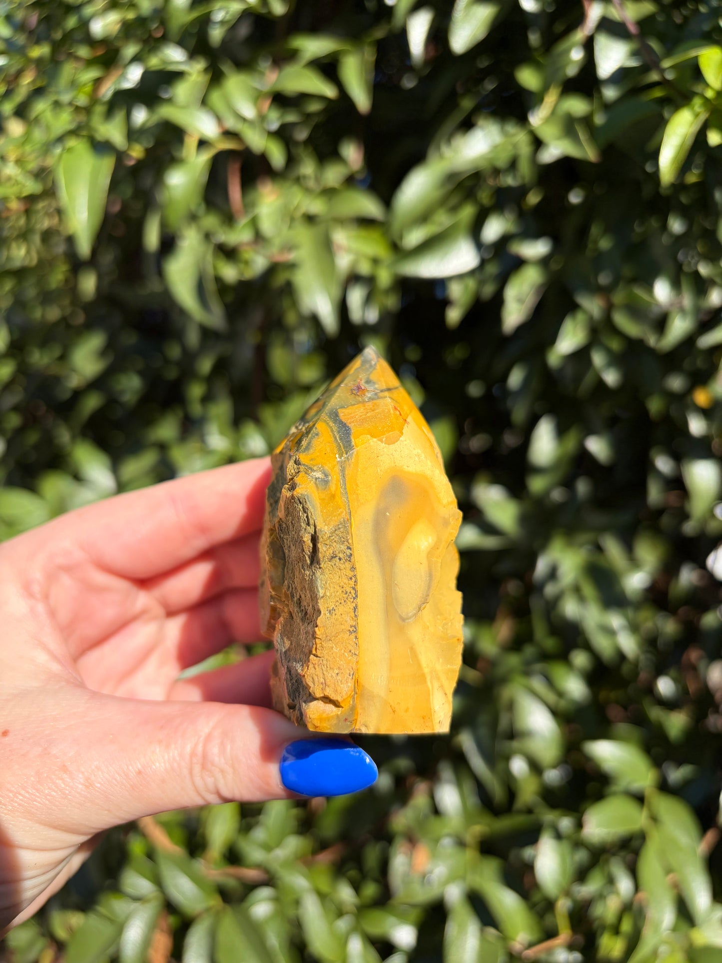 Mookaite Jasper Semi Polished Point B