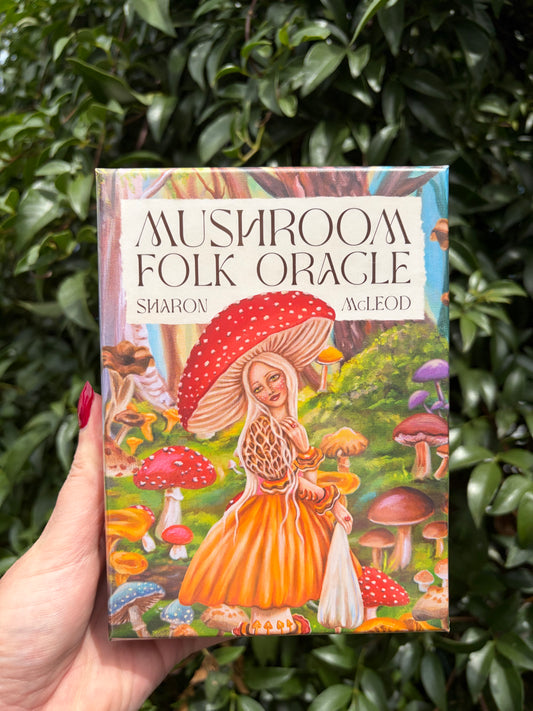 Mushroom Folk Oracle Cards