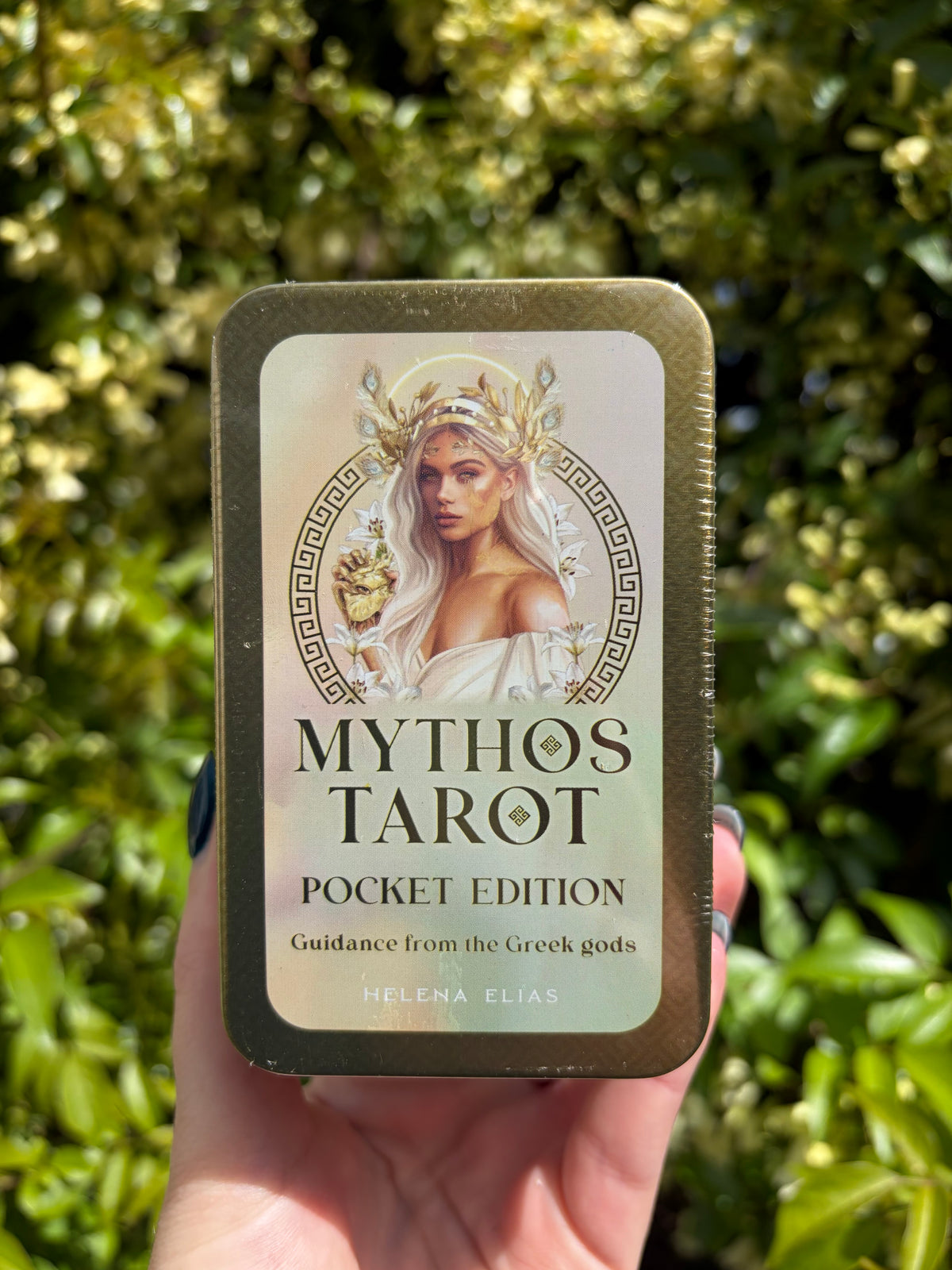 Mythos Tarot Cards Pocket Edition In tin