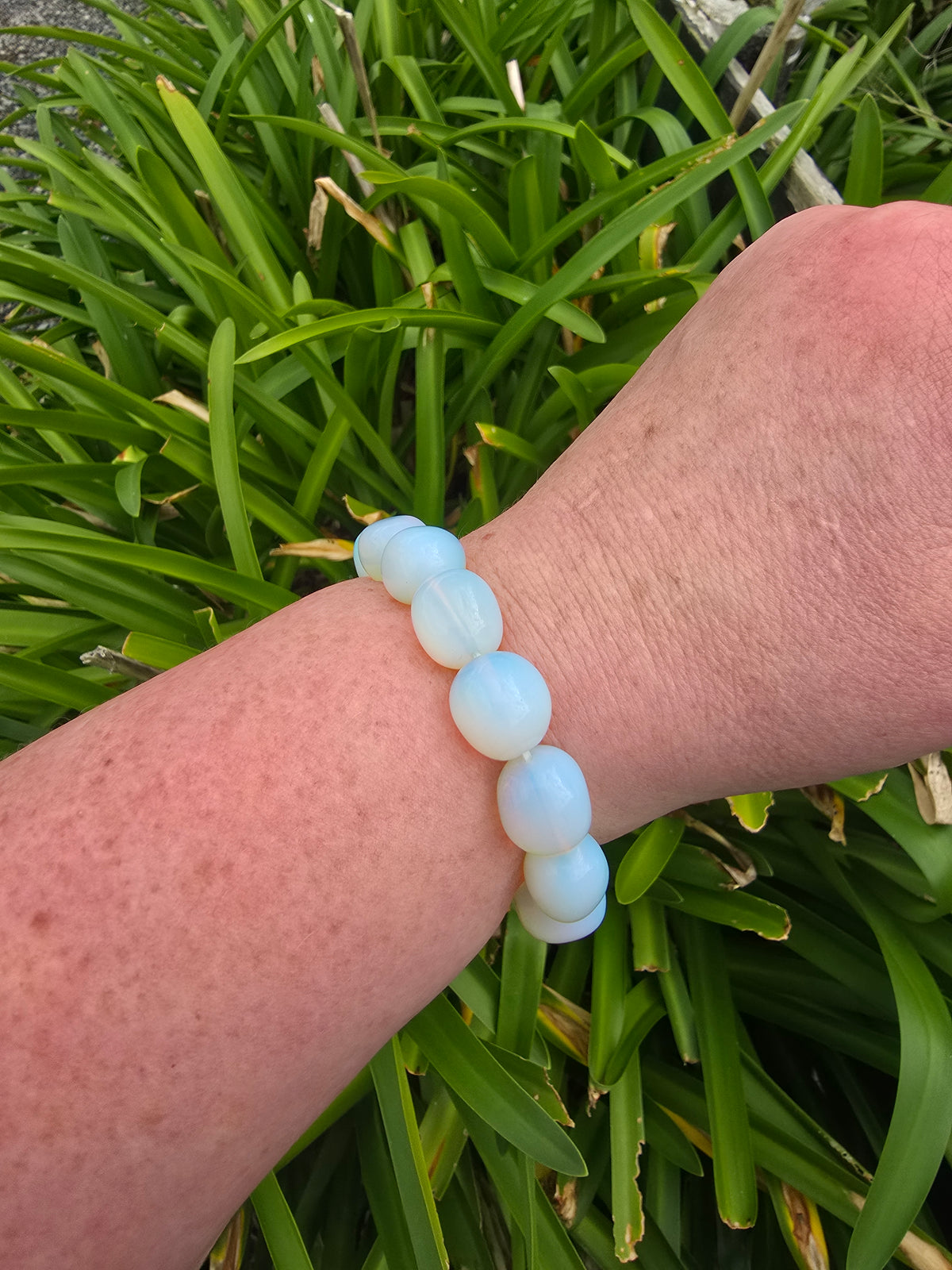 Opalite | Nugget Bead Bracelet 14 mm
