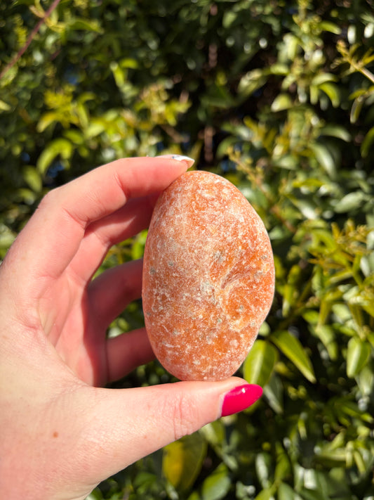 Orchid Calcite Large Tumbled Stone A