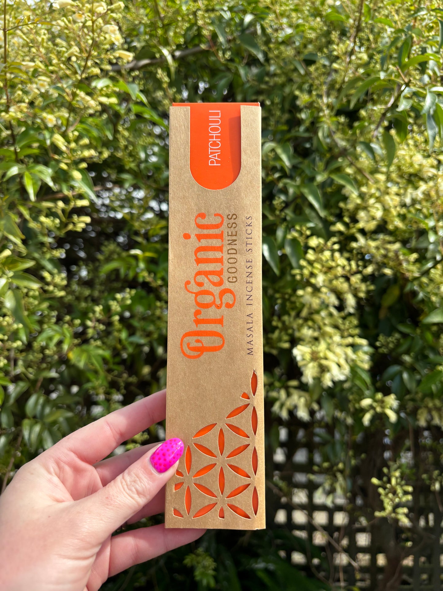 Patchouli Organic Incense Sticks