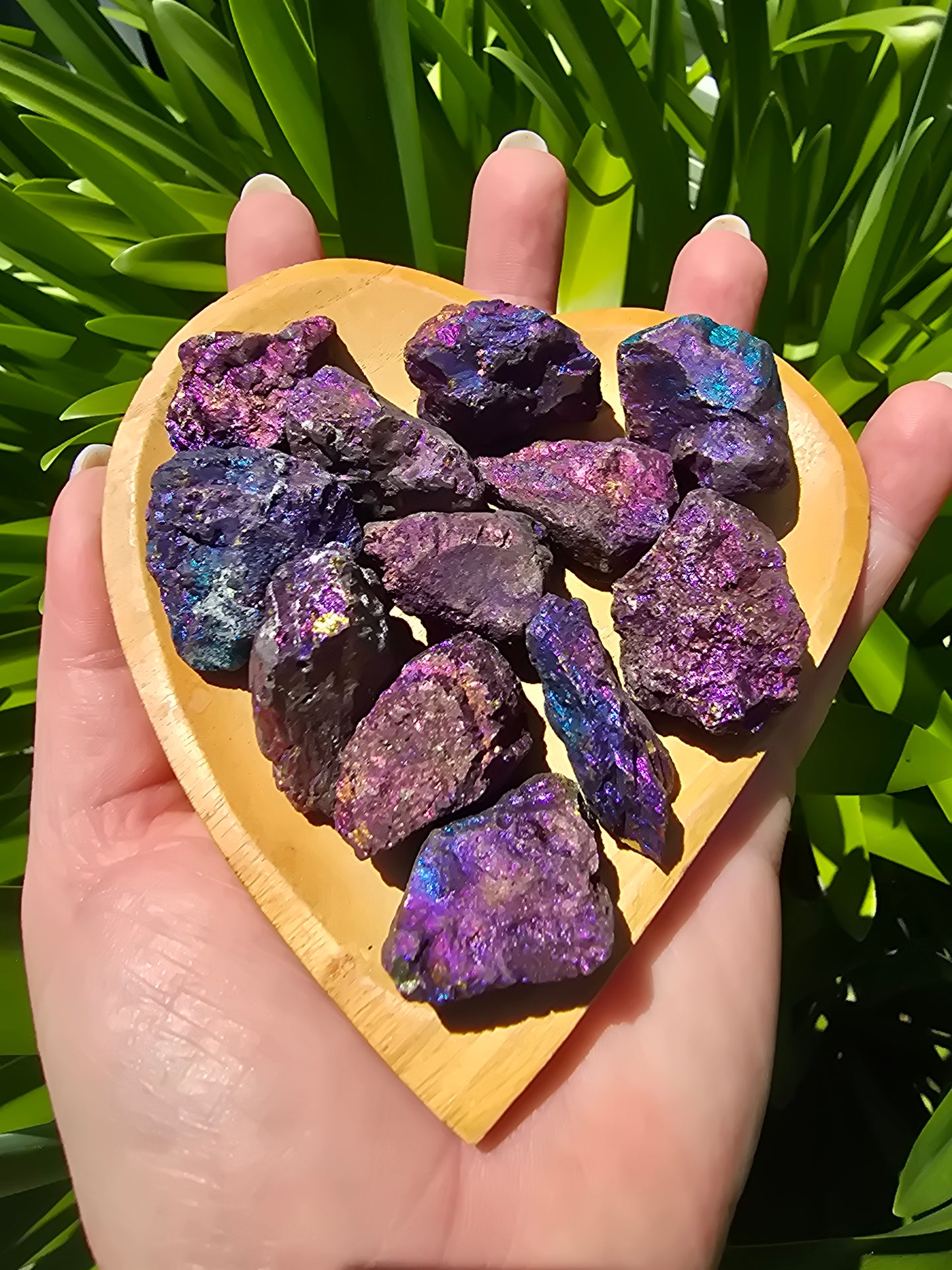 Peacock Ore Rough Piece | Small