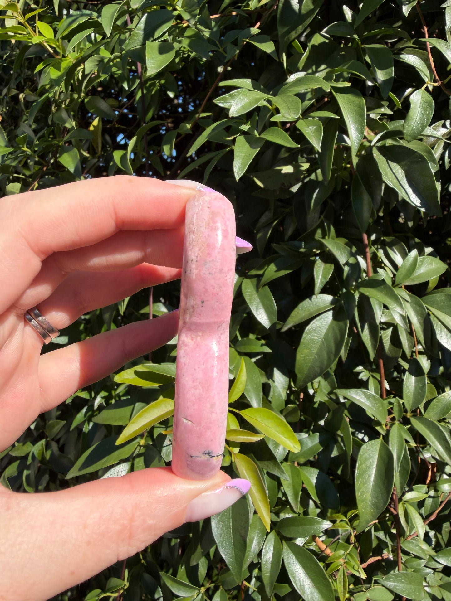 Peruvian Rhodonite Mermaid Tail A