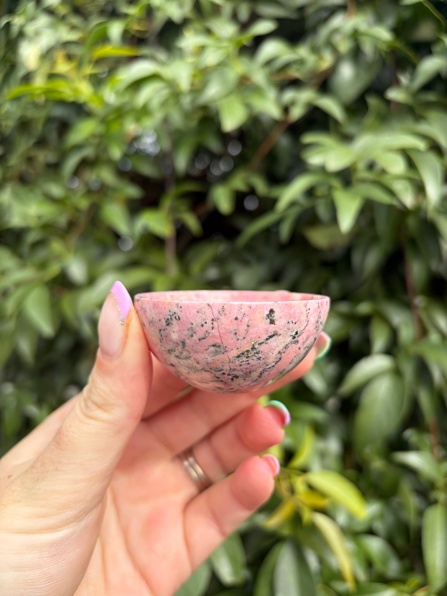Peruvian Rhodonite Mini Bowl A