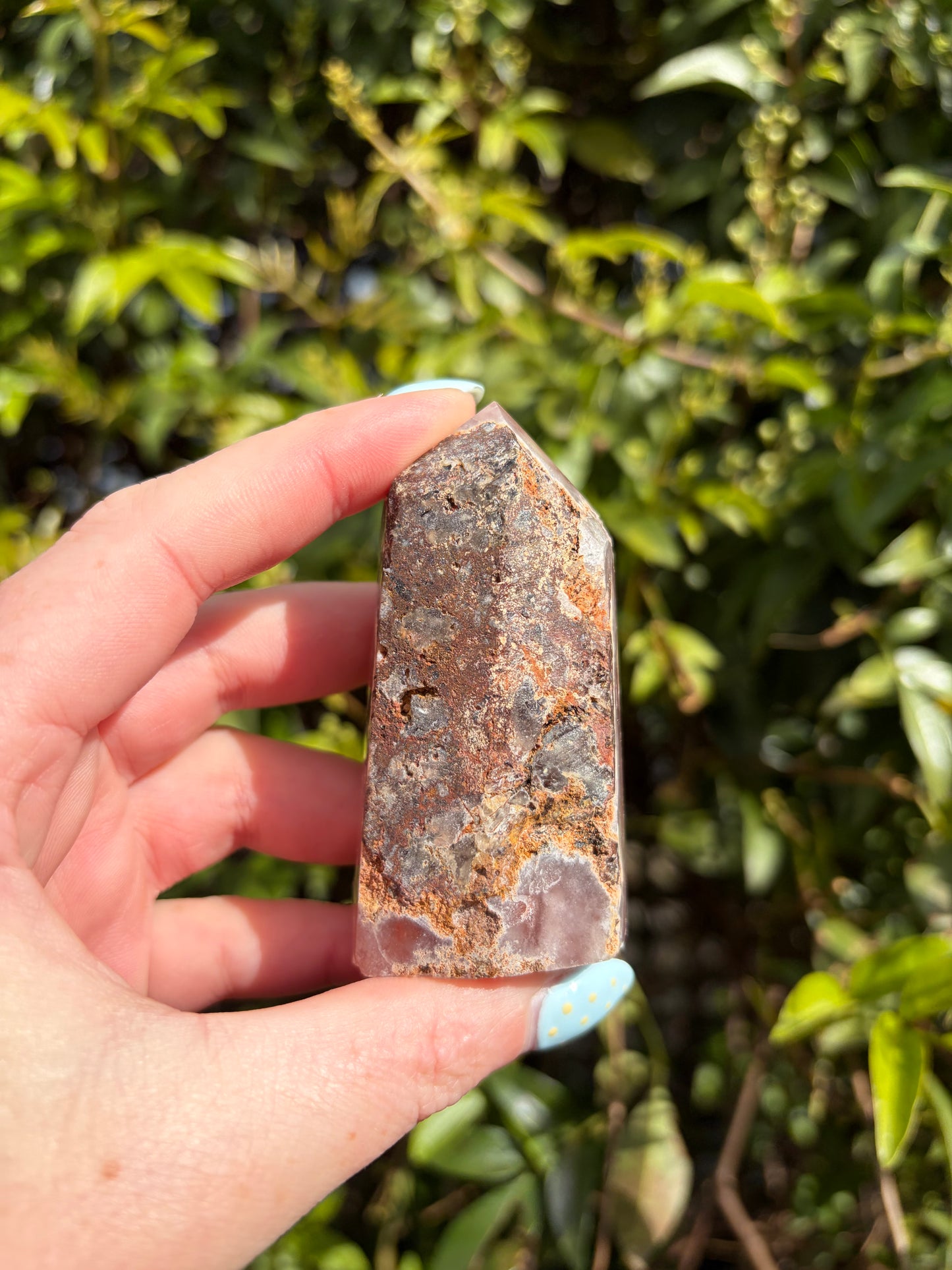 Pink Amethyst Druzy Point C
