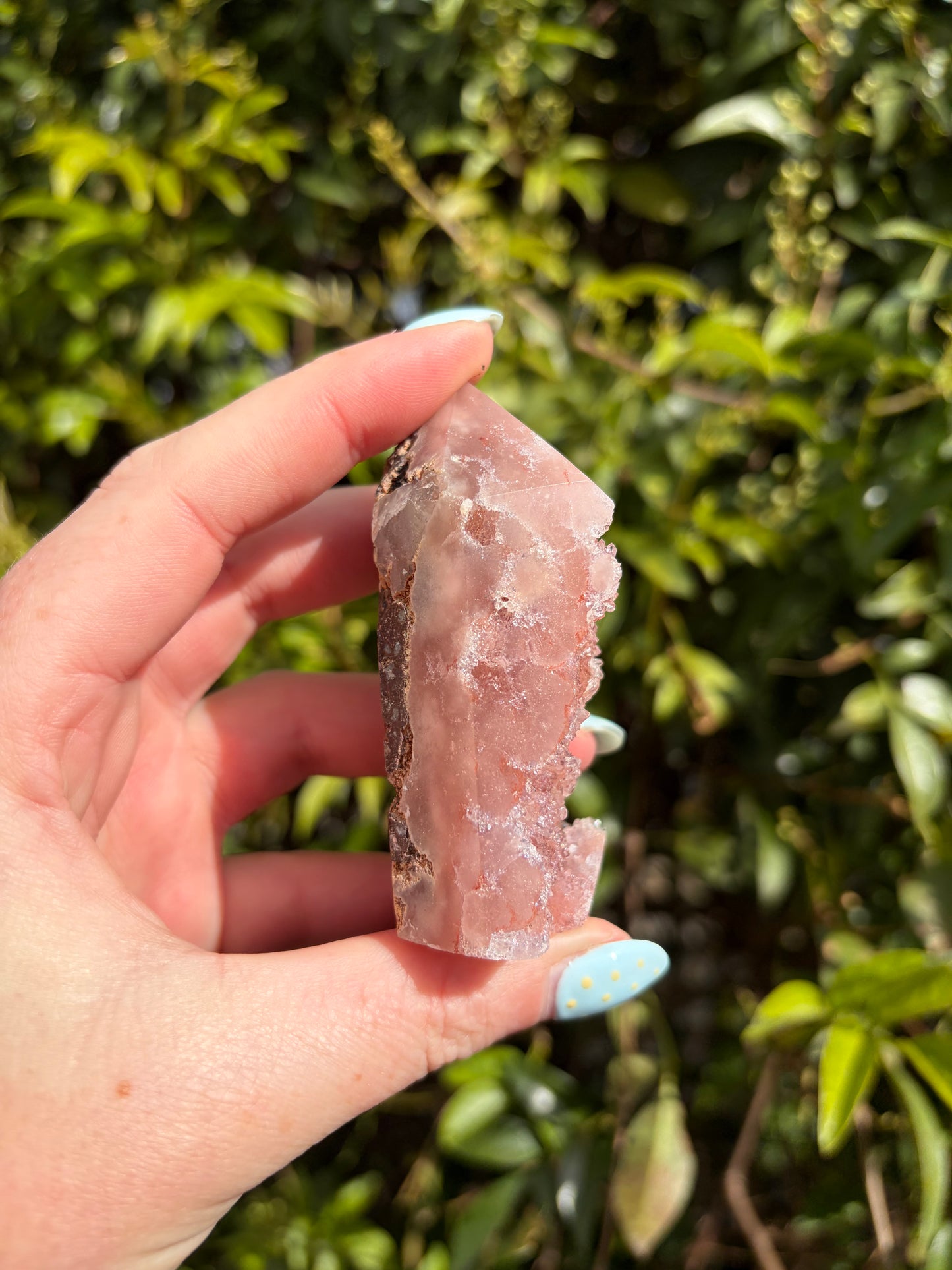 Pink Amethyst Druzy Point C