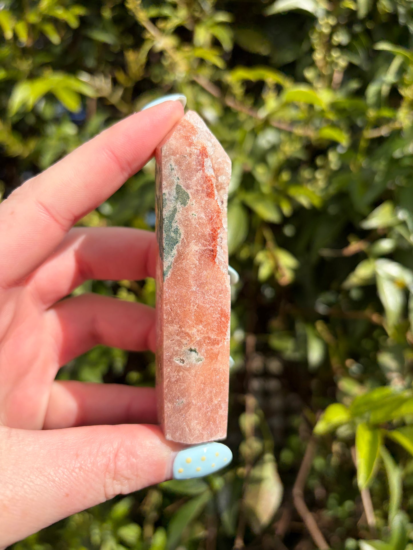 Pink Amethyst Druzy Point D