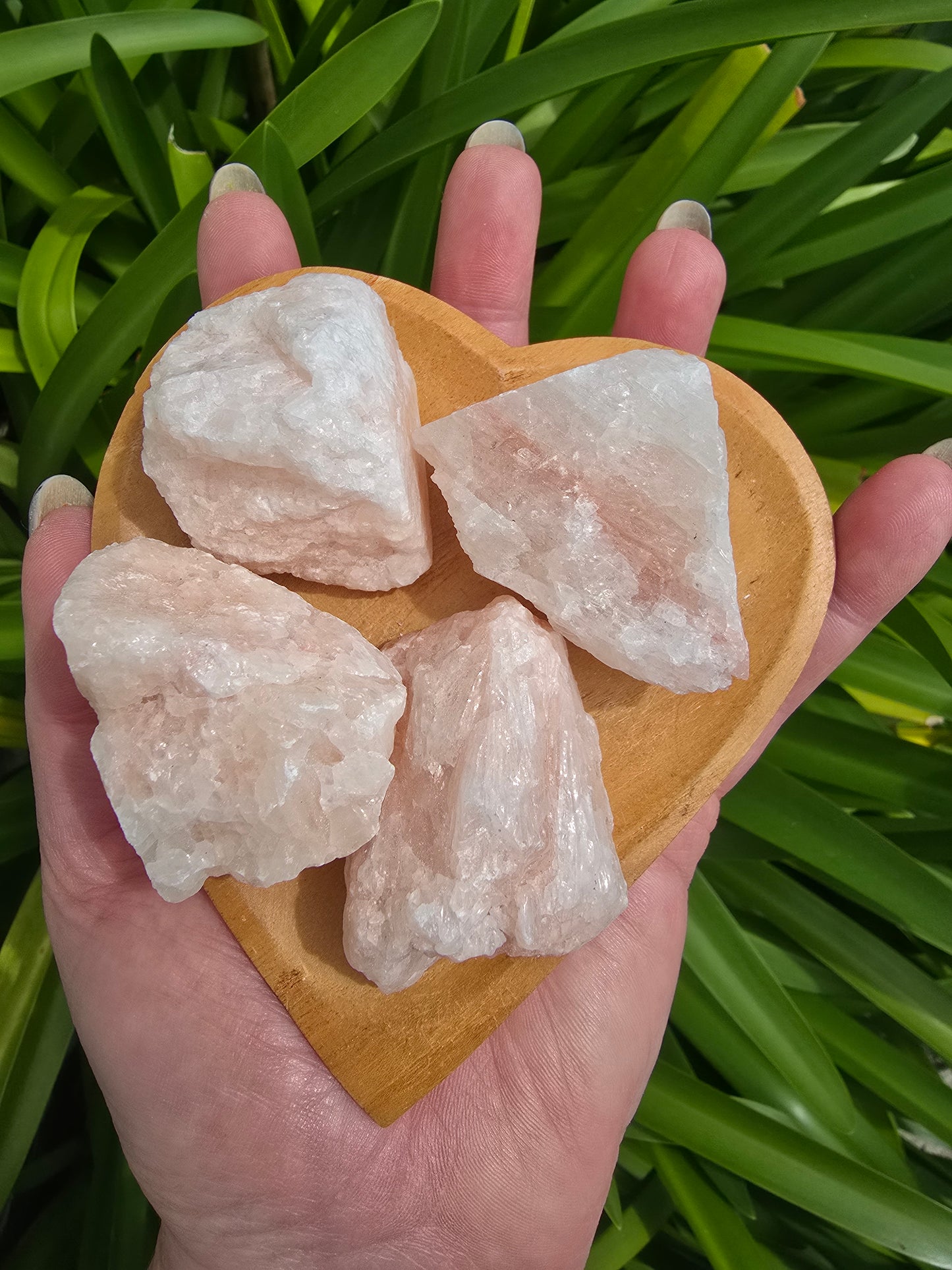 Pink Calcite Rough Piece Small