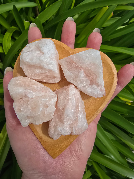 Pink Calcite Rough Piece Small