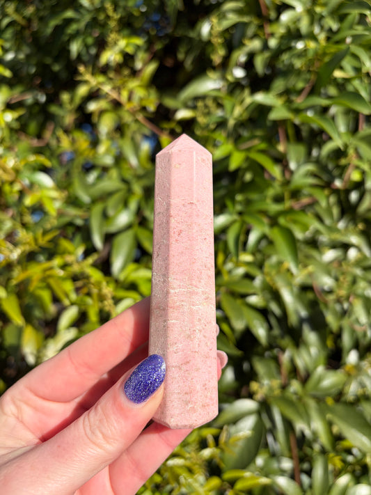 Pink Thulite Point A
