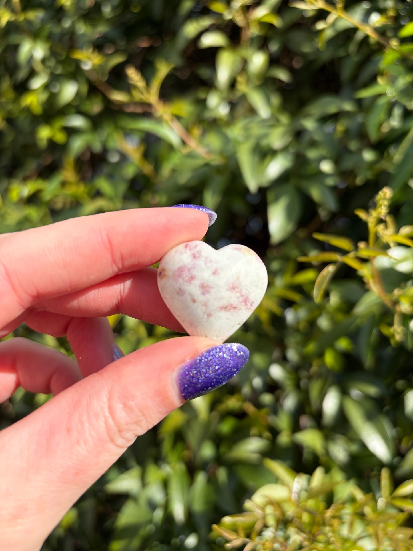 Pink Tourmaline Mini Heart A