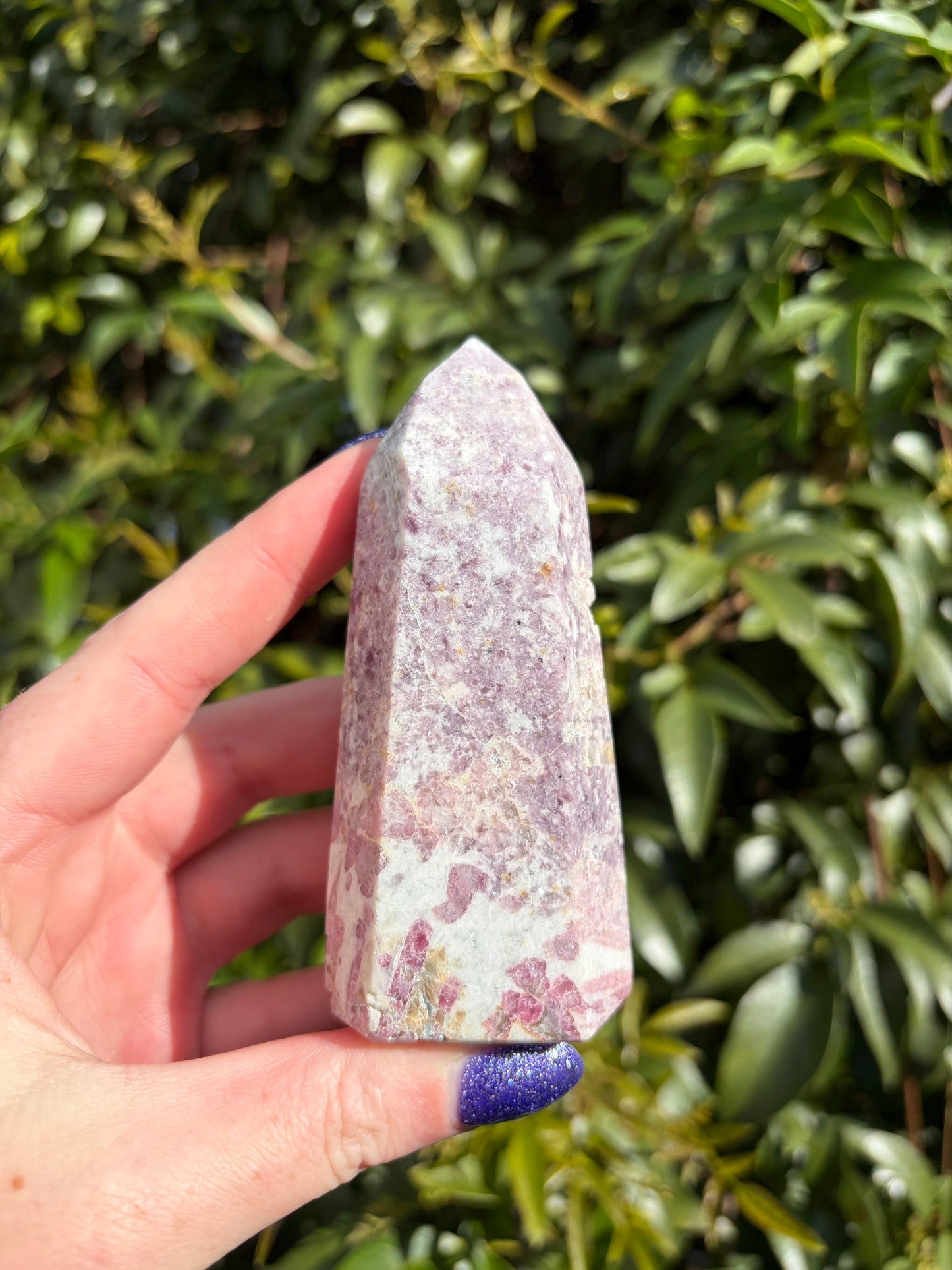 Pink Tourmaline Point A