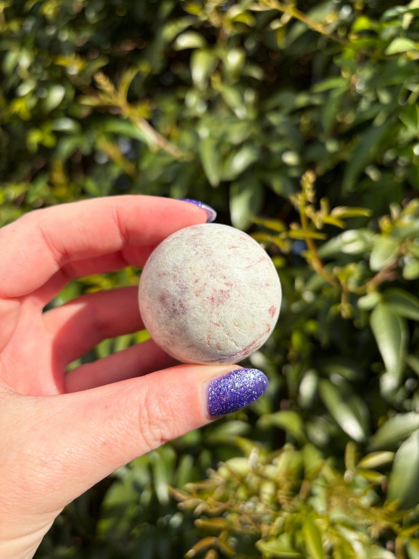 Pink Tourmaline Sphere B