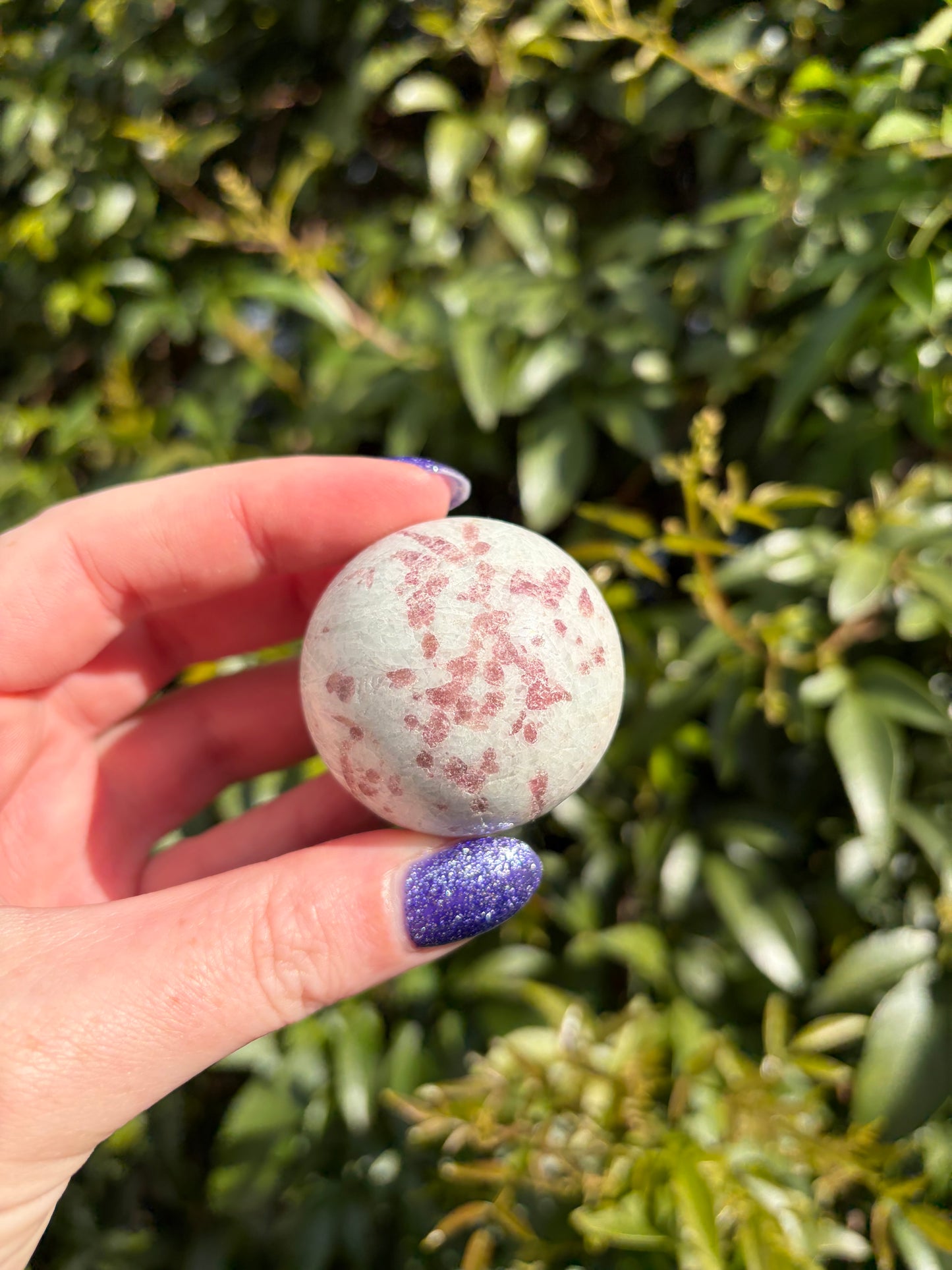Pink Tourmaline Sphere B