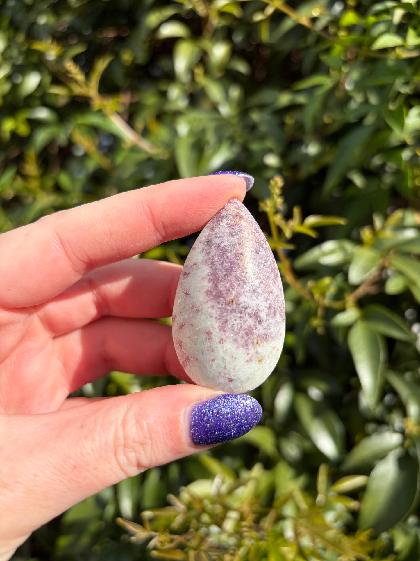 Pink Tourmaline Tear Drop A